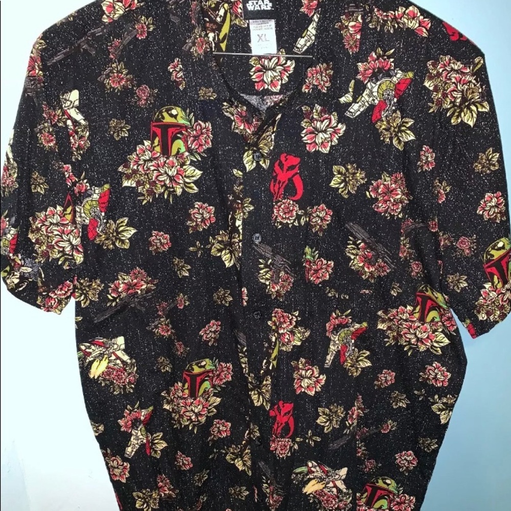 Star Wars Boba Fett Hawaiian Shirt X-Large